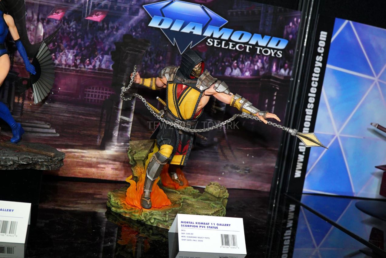 รวมภาพถ่ายงานปั้นค่าย Diamond Select Toys ในงาน Toy Fair 2020