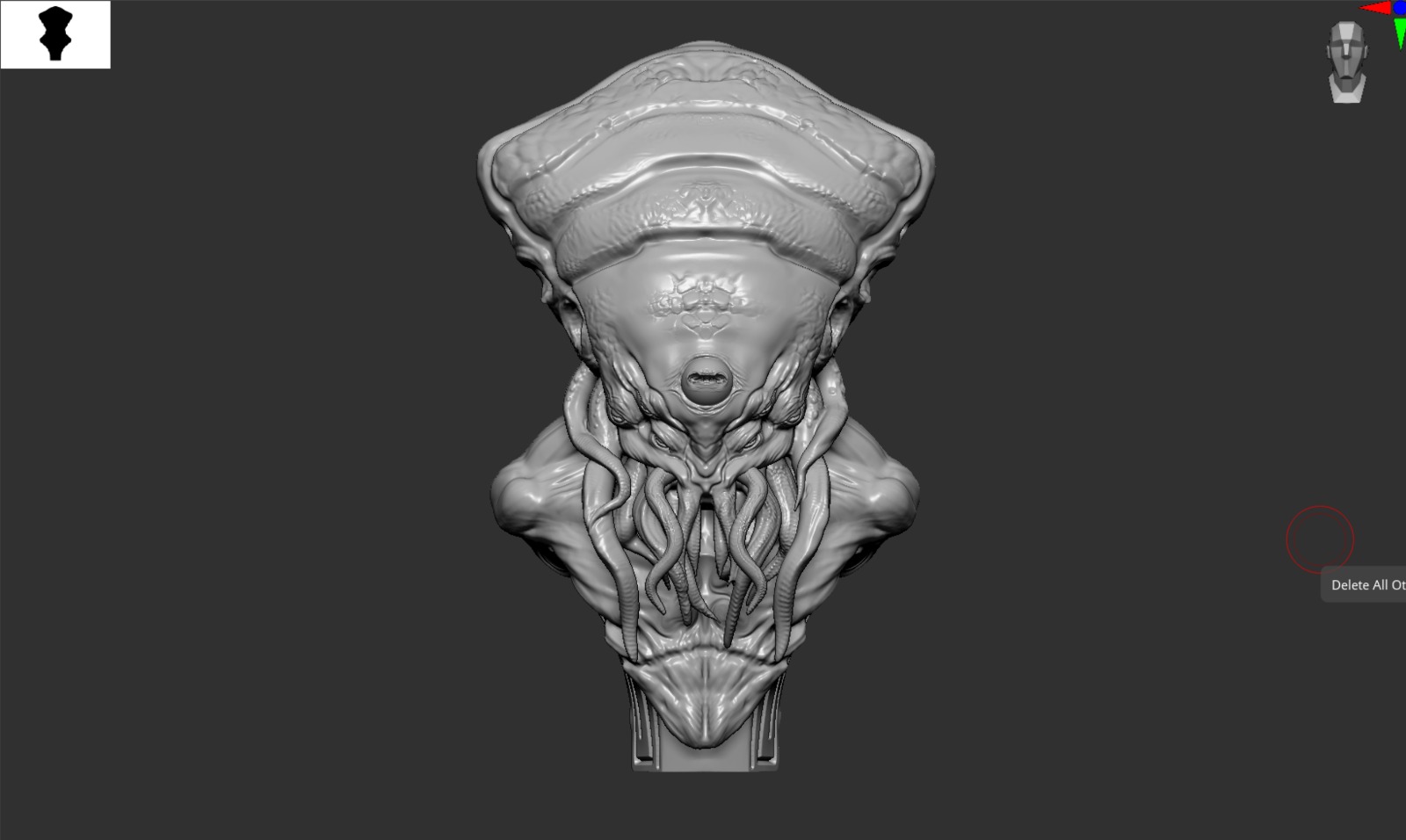 เผยภาพซีจีต้นแบบงานบัส Cthulhu ตัวใหม่โดย Caronte Studios