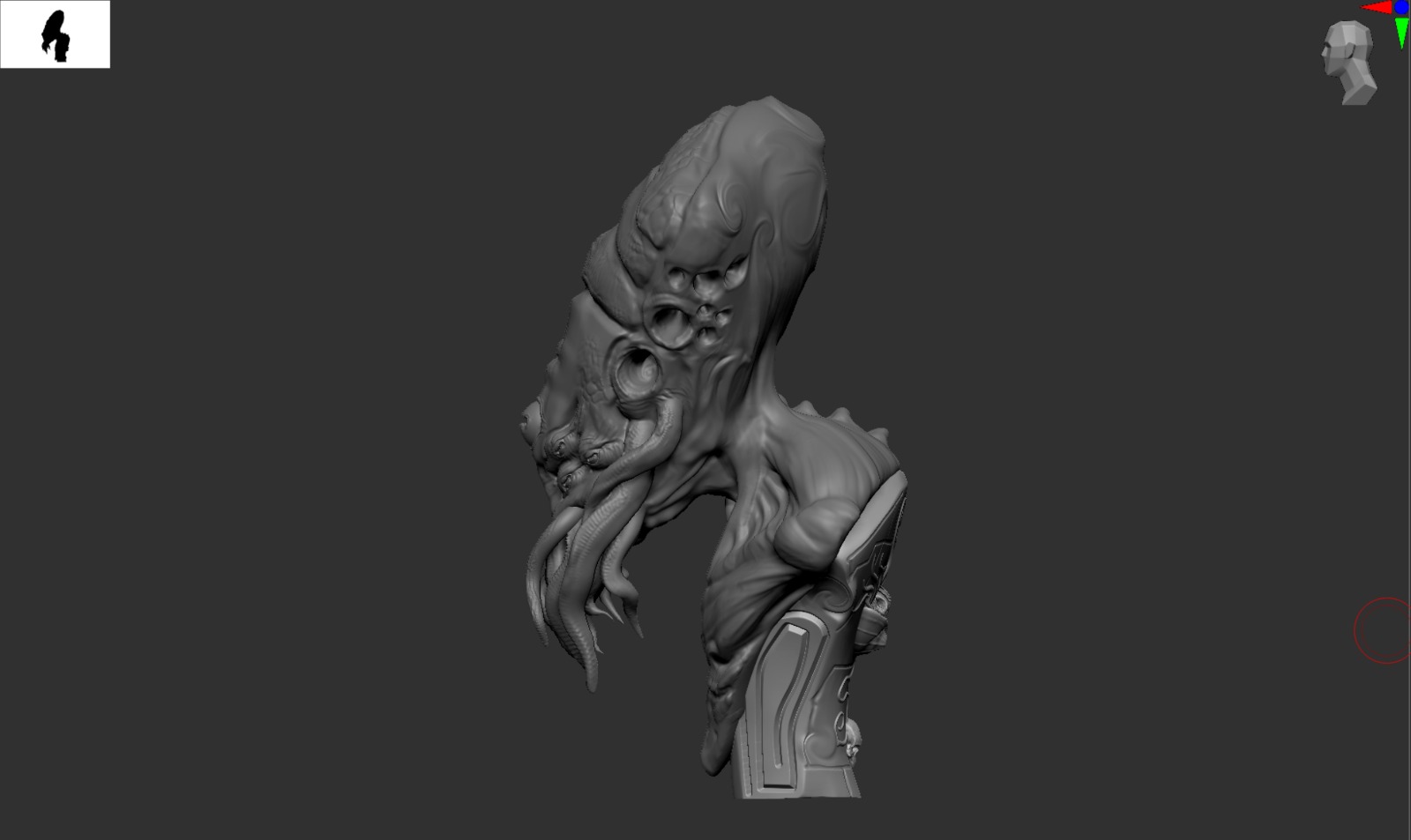 เผยภาพซีจีต้นแบบงานบัส Cthulhu ตัวใหม่โดย Caronte Studios