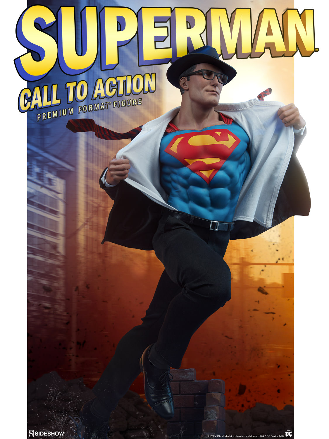 Sideshow เผยงานปั้นใหม่ กับ Superman Call To Action ที่กำลังจะเปิดรับจองช่วงปีใหม่นี้