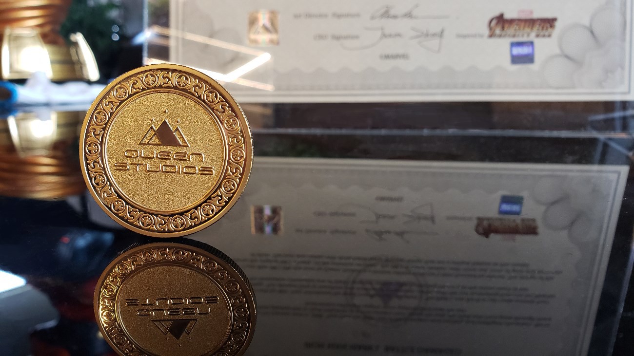 Queen Studios เตรียมแถมเหรียญให้ฟรี สำหรับคนที่จอง Iron Man Mark 50