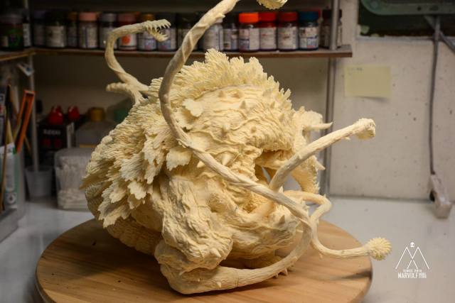 ชมงานเรซิ่นสวย ๆ ของ Godzilla vs Biollante ค่าย Marvix.F Model Studio