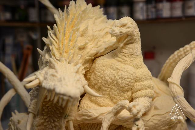 ชมงานเรซิ่นสวย ๆ ของ Godzilla vs Biollante ค่าย Marvix.F Model Studio