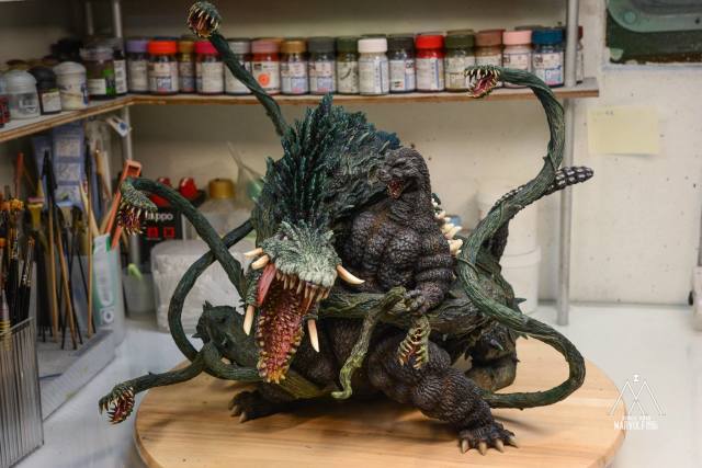 ชมงานเรซิ่นสวย ๆ ของ Godzilla vs Biollante ค่าย Marvix.F Model Studio