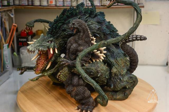 ชมงานเรซิ่นสวย ๆ ของ Godzilla vs Biollante ค่าย Marvix.F Model Studio