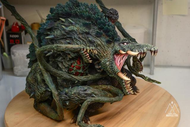 ชมงานเรซิ่นสวย ๆ ของ Godzilla vs Biollante ค่าย Marvix.F Model Studio