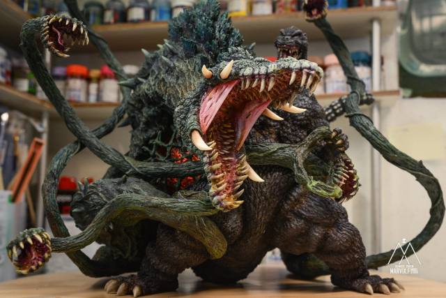 ชมงานเรซิ่นสวย ๆ ของ Godzilla vs Biollante ค่าย Marvix.F Model Studio