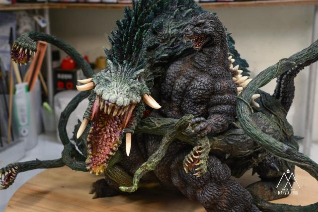 ชมงานเรซิ่นสวย ๆ ของ Godzilla vs Biollante ค่าย Marvix.F Model Studio