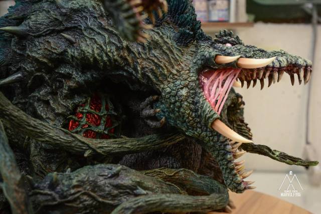 ชมงานเรซิ่นสวย ๆ ของ Godzilla vs Biollante ค่าย Marvix.F Model Studio