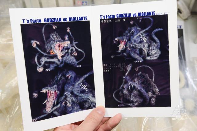 ชมงานเรซิ่นสวย ๆ ของ Godzilla vs Biollante ค่าย Marvix.F Model Studio