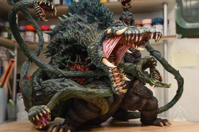 ชมงานเรซิ่นสวย ๆ ของ Godzilla vs Biollante ค่าย Marvix.F Model Studio