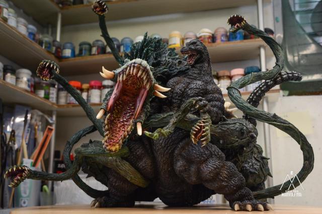 ชมงานเรซิ่นสวย ๆ ของ Godzilla vs Biollante ค่าย Marvix.F Model Studio
