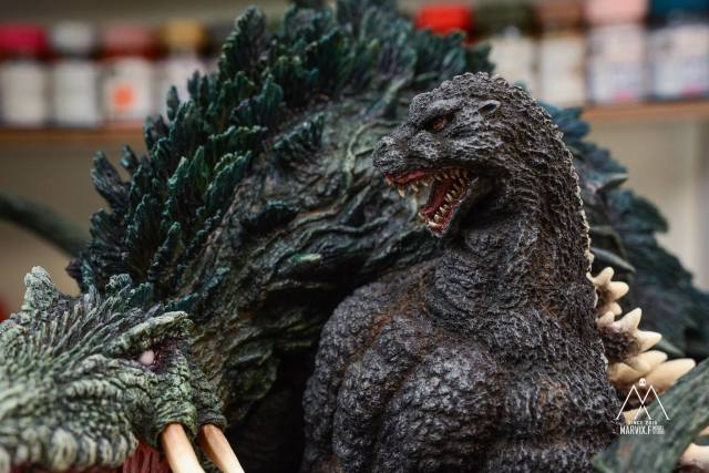 ชมงานเรซิ่นสวย ๆ ของ Godzilla vs Biollante ค่าย Marvix.F Model Studio