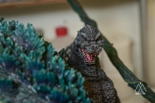 ชมงานเรซิ่นสวย ๆ ของ Godzilla vs Biollante ค่าย Marvix.F Model Studio