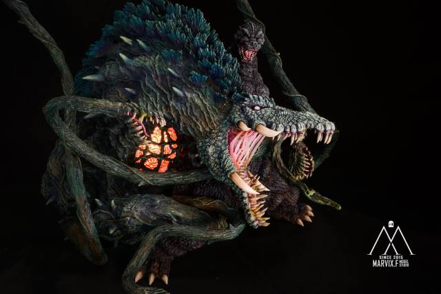 ชมงานเรซิ่นสวย ๆ ของ Godzilla vs Biollante ค่าย Marvix.F Model Studio