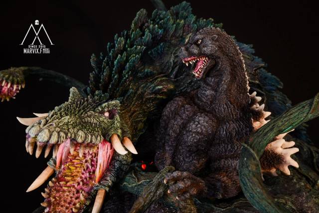 ชมงานเรซิ่นสวย ๆ ของ Godzilla vs Biollante ค่าย Marvix.F Model Studio