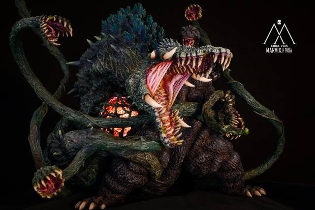 ชมงานเรซิ่นสวย ๆ ของ Godzilla vs Biollante ค่าย Marvix.F Model Studio
