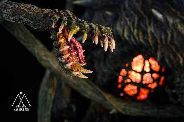 ชมงานเรซิ่นสวย ๆ ของ Godzilla vs Biollante ค่าย Marvix.F Model Studio