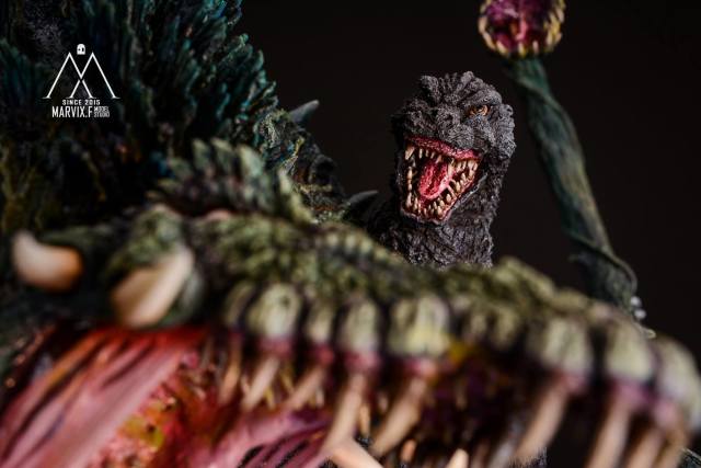 ชมงานเรซิ่นสวย ๆ ของ Godzilla vs Biollante ค่าย Marvix.F Model Studio