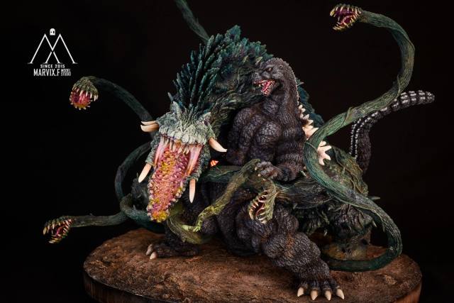 ชมงานเรซิ่นสวย ๆ ของ Godzilla vs Biollante ค่าย Marvix.F Model Studio