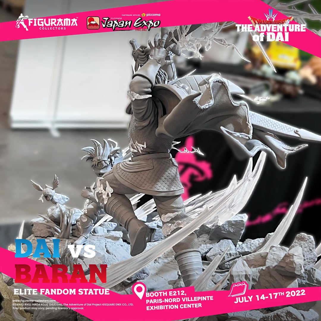 Figurama Collectors กับตัวอย่างสินค้าใหม่ที่เปิดตัวในงาน Japan Expo 2022