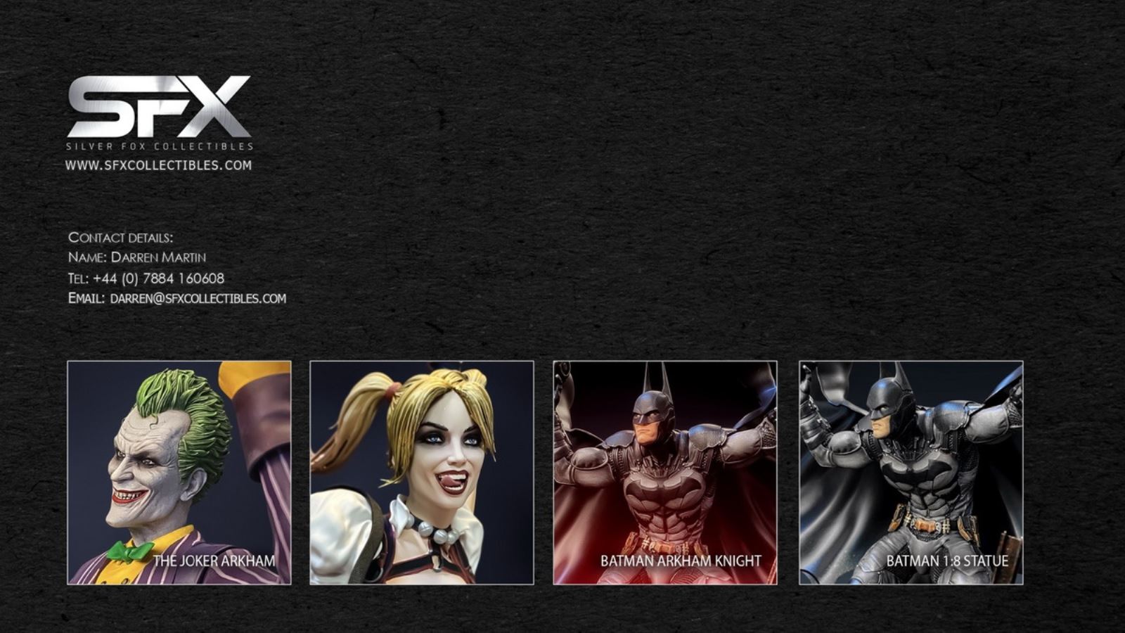 Silver Fox Collectibles กับตัวอย่างสินค้าใหม่ขนาด 1/8