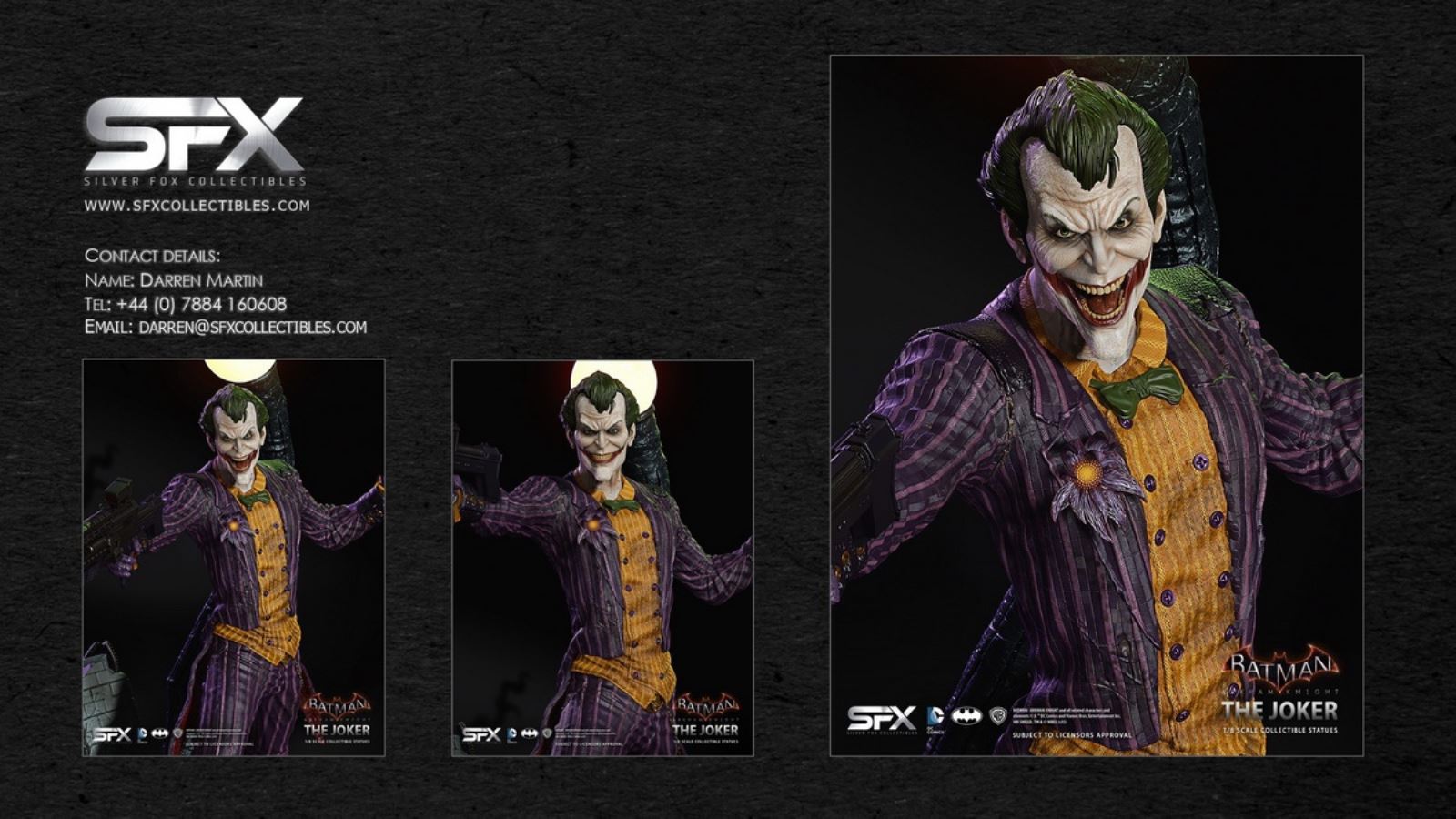 Silver Fox Collectibles กับตัวอย่างสินค้าใหม่ขนาด 1/8