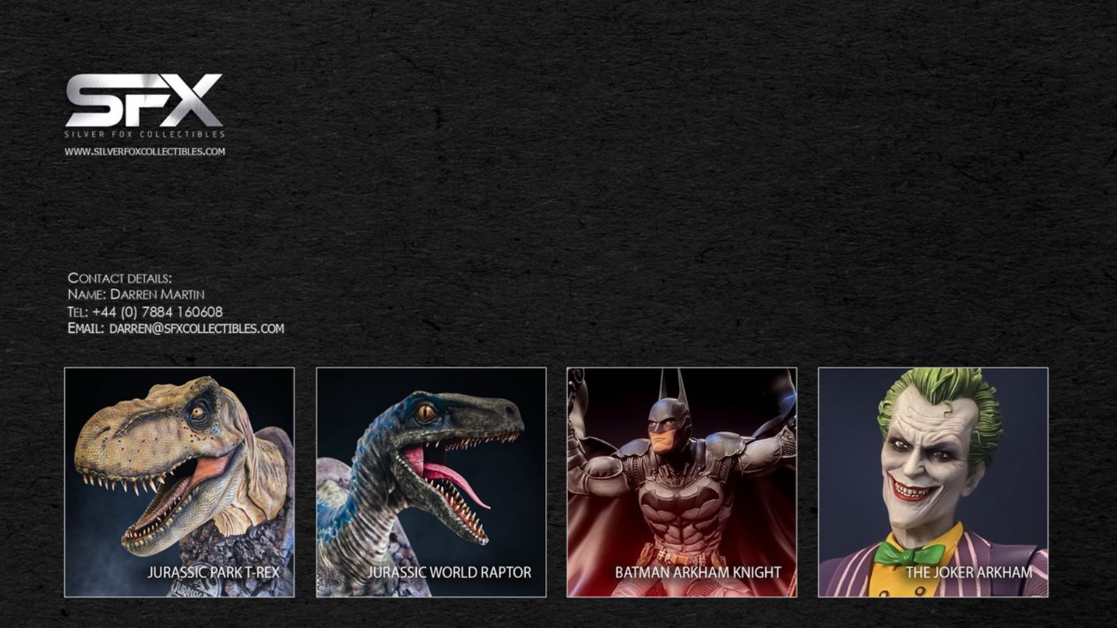 Silver Fox Collectibles กับตัวอย่างสินค้าใหม่ขนาด 1/8