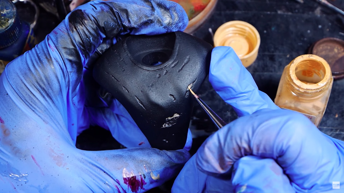 ดูขั้นตอนการปั้นและลงสี Terminator Battle Damages Ver แบบมืออาชีพ