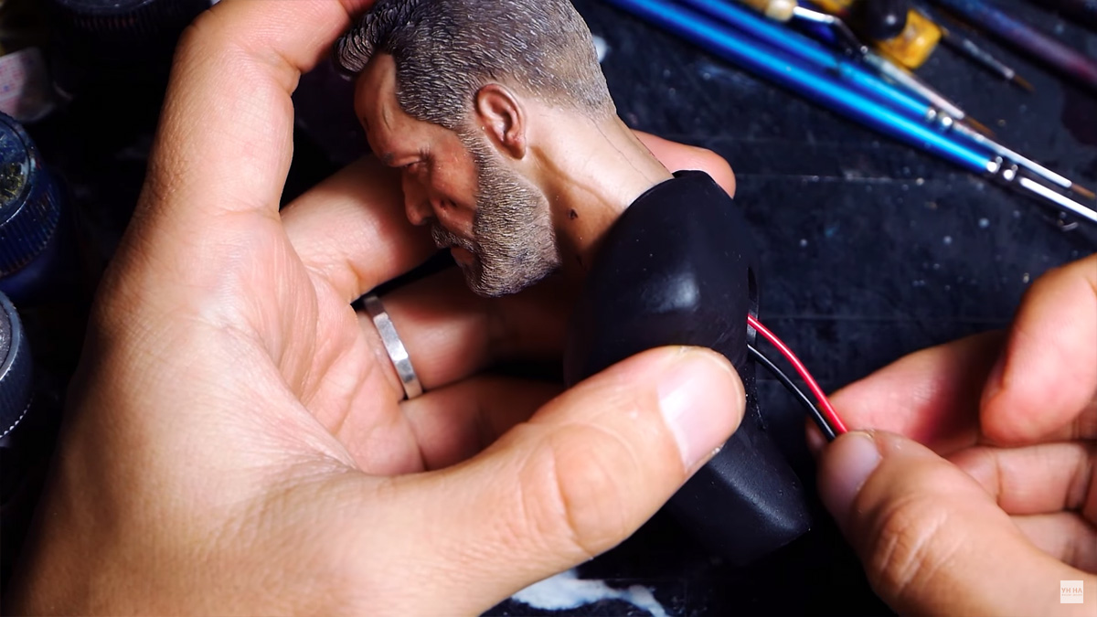 ดูขั้นตอนการปั้นและลงสี Terminator Battle Damages Ver แบบมืออาชีพ