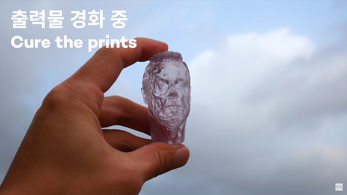 ดูขั้นตอนการปั้นและลงสี Terminator Battle Damages Ver แบบมืออาชีพ