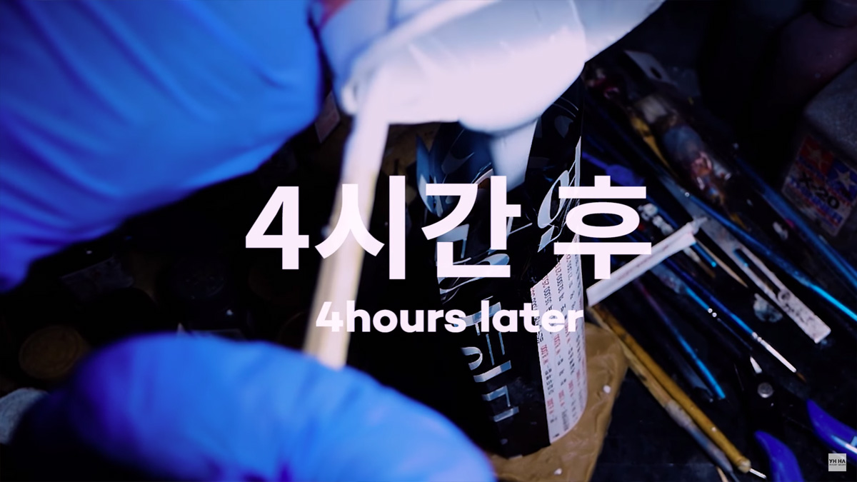 ดูขั้นตอนการปั้นและลงสี Terminator Battle Damages Ver แบบมืออาชีพ