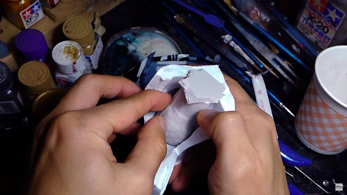 ดูขั้นตอนการปั้นและลงสี Terminator Battle Damages Ver แบบมืออาชีพ