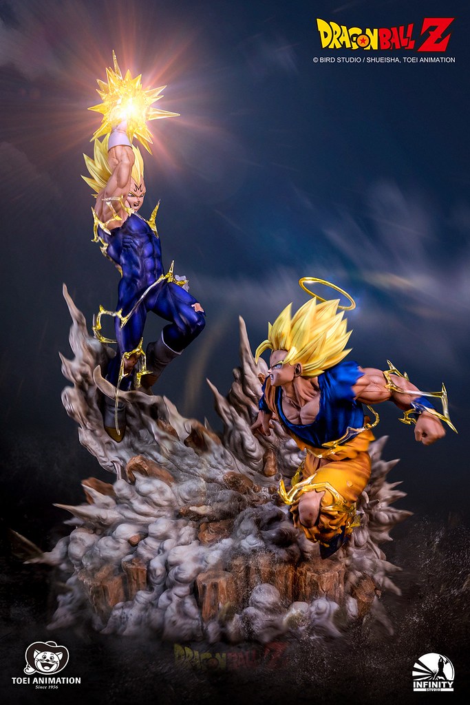Goku vs Majin Vegeta งาน statue สุดมันส์ชิ้นใหม่จาก Infinity Studio