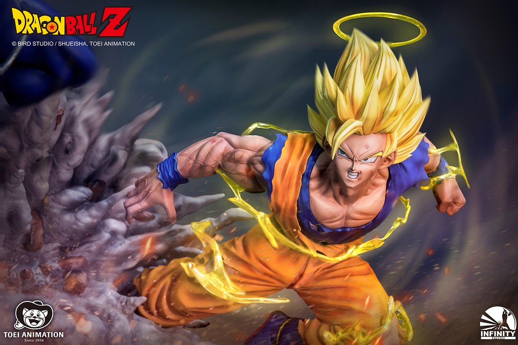 Goku vs Majin Vegeta งาน statue สุดมันส์ชิ้นใหม่จาก Infinity Studio