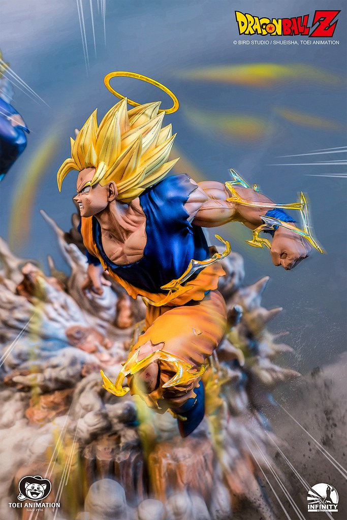 Goku vs Majin Vegeta งาน statue สุดมันส์ชิ้นใหม่จาก Infinity Studio