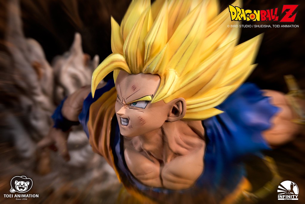 Goku vs Majin Vegeta งาน statue สุดมันส์ชิ้นใหม่จาก Infinity Studio