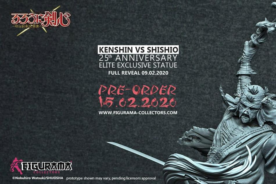 Figurama เตรียมเปิดรับจอง Kenshin vs Shishio ในวันที่ 15 กุมภาพันธ์นี้