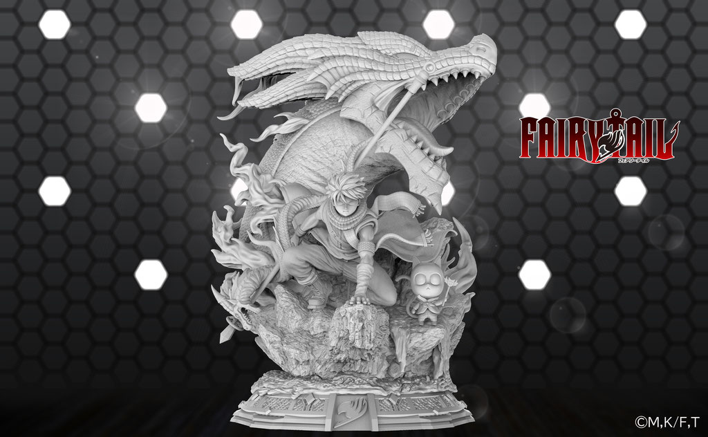 ฮิโระ มาชิม่า เผยงานปั้น statue ใหม่จากการ์ตูน Fairy Tail