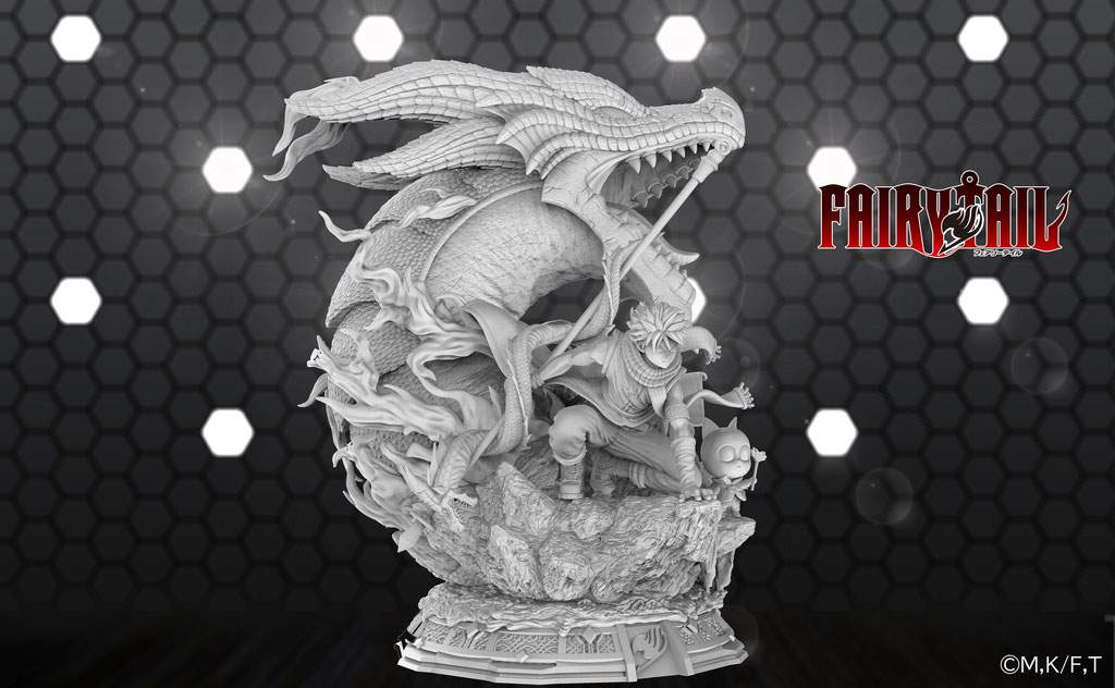 ฮิโระ มาชิม่า เผยงานปั้น statue ใหม่จากการ์ตูน Fairy Tail