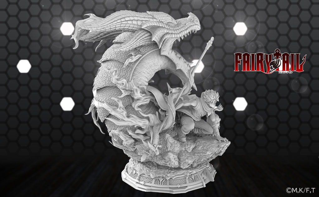 ฮิโระ มาชิม่า เผยงานปั้น statue ใหม่จากการ์ตูน Fairy Tail