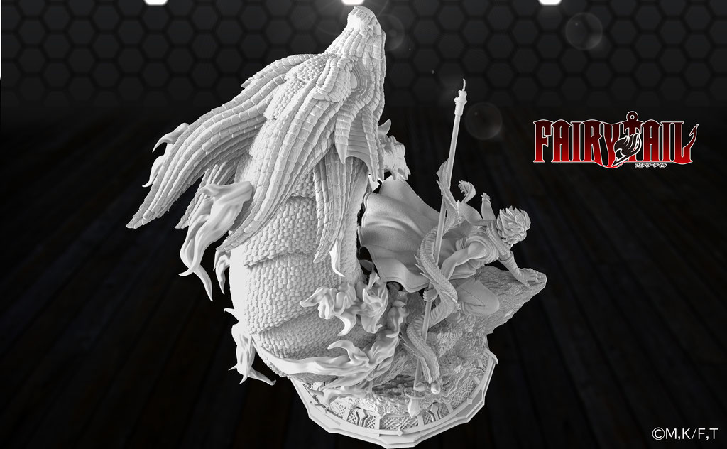 ฮิโระ มาชิม่า เผยงานปั้น statue ใหม่จากการ์ตูน Fairy Tail