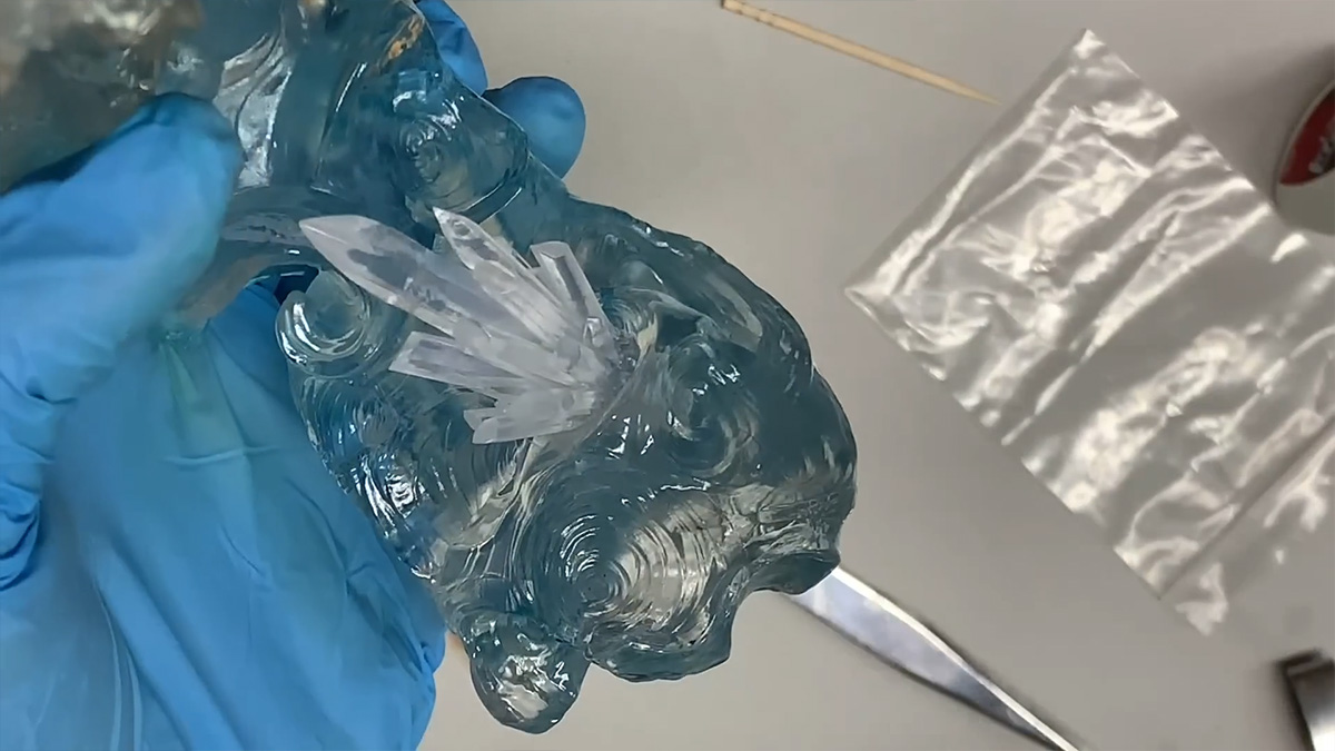 ขั้นตอนงานเพ๊นท์เรซิ่น Little Mermaid สวย ๆ โดย Karinto painting