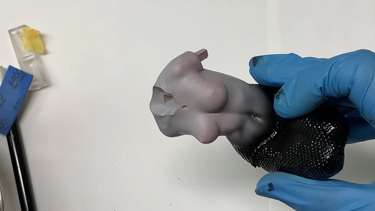 ขั้นตอนงานเพ๊นท์เรซิ่น Little Mermaid สวย ๆ โดย Karinto painting