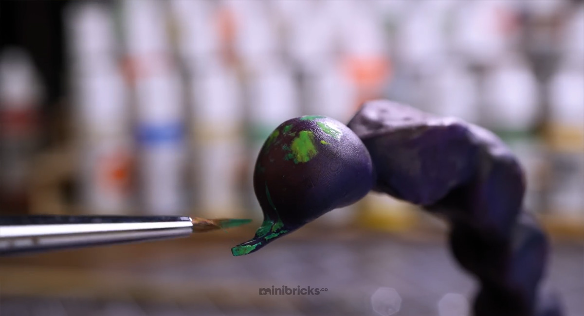 ชมขั้นตอนการสร้างไดโอรามาสวย ๆ Two-Headed Scorpion Guards an old palace