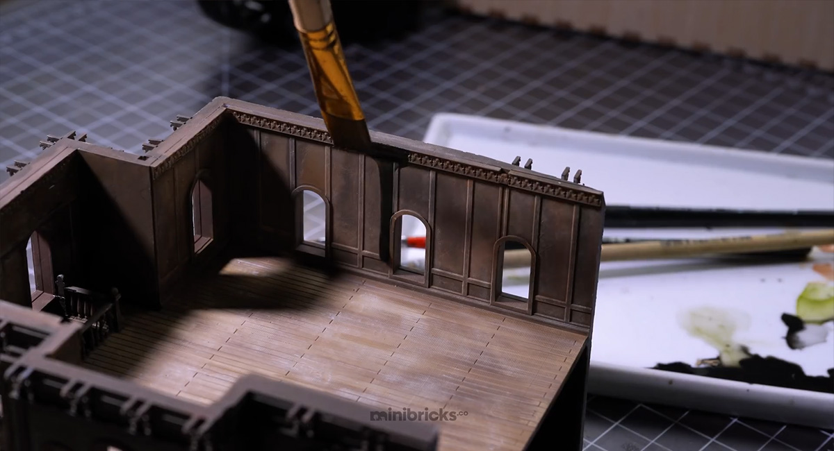 ชมขั้นตอนการสร้างไดโอรามาสวย ๆ Two-Headed Scorpion Guards an old palace