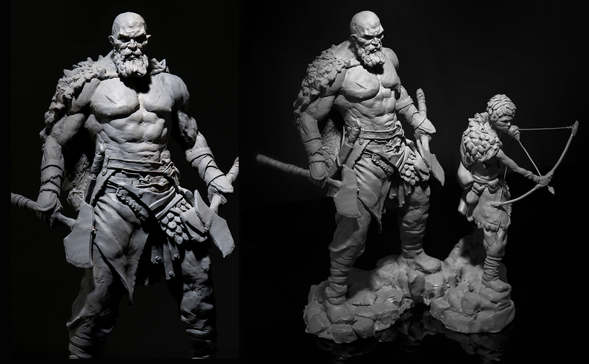 เปิดตัวสุดยิ่งใหญ่ กับงานปั้น God Of War - Kratos & Atreus แห่งค่าย Prime1Studio