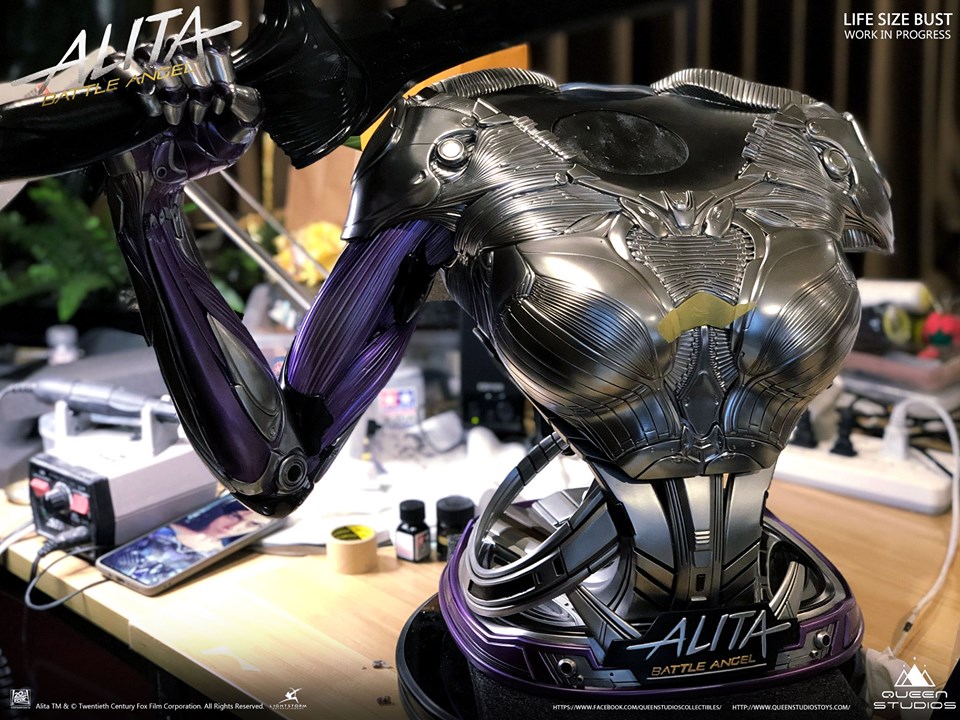 Queen Studios แชร์ภาพความคืบหน้าของงานบัส 𝗔𝗟𝗜𝗧𝗔 𝗕𝗔𝗧𝗧𝗟𝗘 𝗔𝗡𝗚𝗘𝗟 Berserker Body