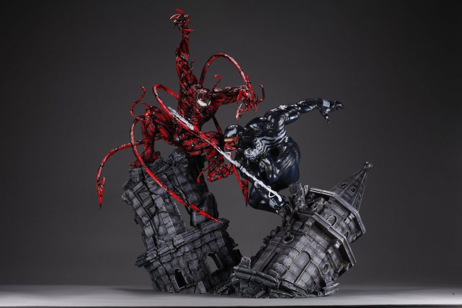 ต้นแบบงานปั้น ARTFX ของ Carnage และ Cyclops ค่าย Kotobukiya