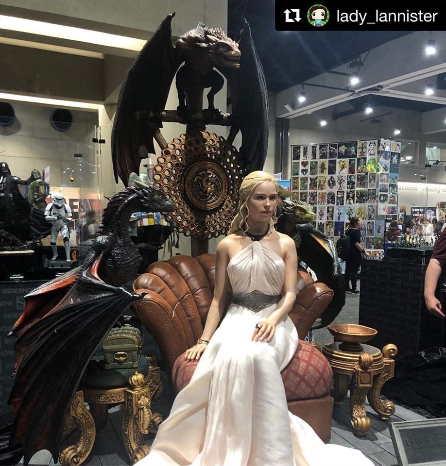 แฟนแม่มังกรมีกรี๊ด กับฟิกเกอร์ไดโอราม่า Daenerys Targaryen จาก Game of Thrones ของค่าย Prime 1 Studio